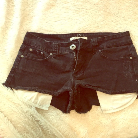 Forever 21 Pants - Black cut off shorts